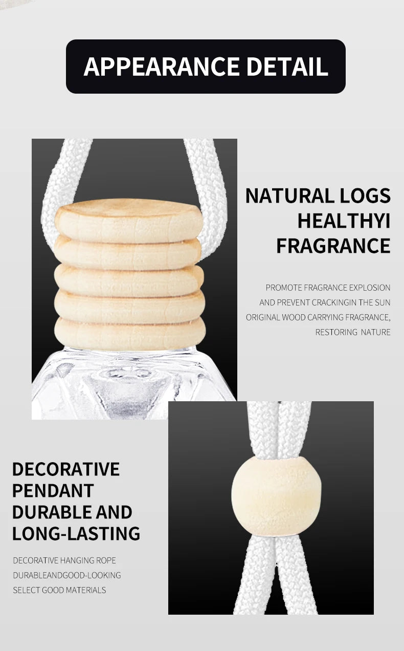 Car perfume, a fragrance used for car interior accessories, a long-term car air freshener, keep fresh and clean scents.