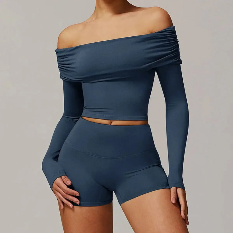 LUXEHAEVEN Yoga Set - 2 Piece Women Fitness Outfits