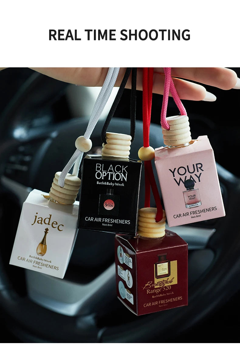 Car perfume, a fragrance used for car interior accessories, a long-term car air freshener, keep fresh and clean scents.