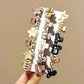 LUXEHAEVEN Beige Small Clips Set