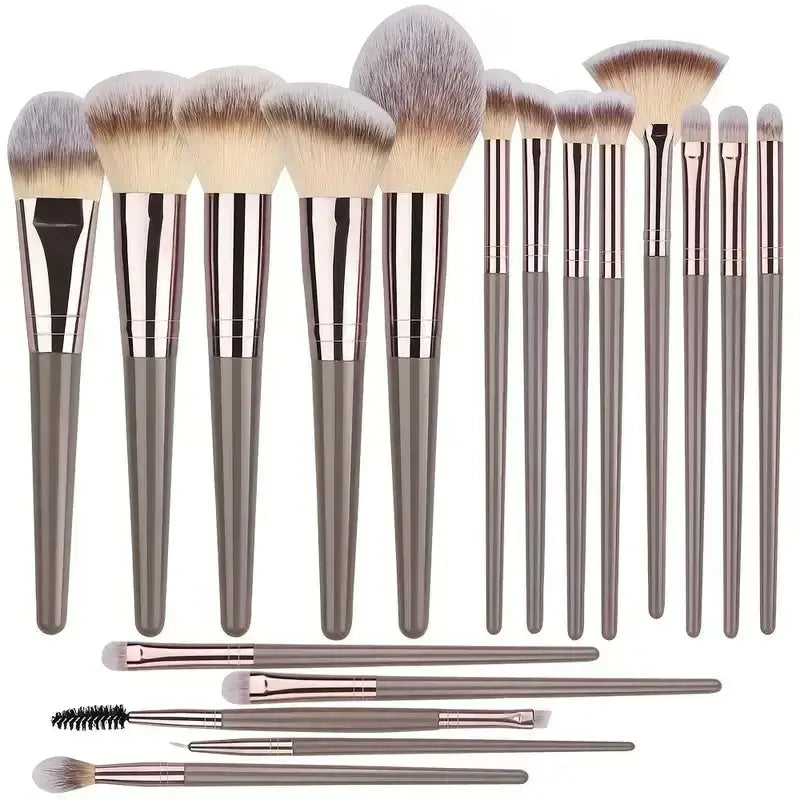 LUXEHAEVEN Fluffy Beauty Brush Kit