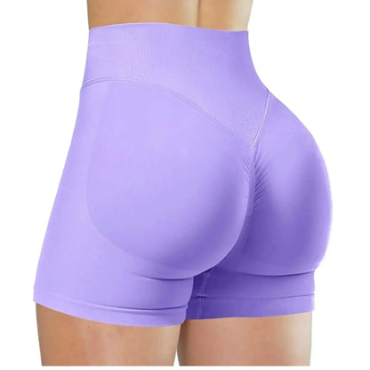 LUXEHAEVEN Summer Fitness Yoga Shorts