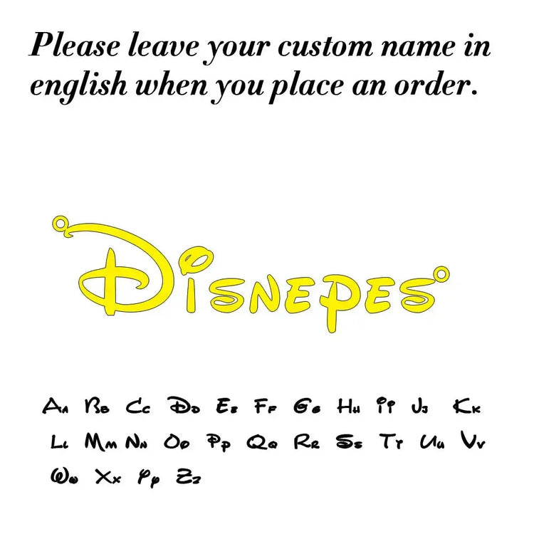 LUXEHAEVEN Custom Name Necklace for Women Personalised Cursive Letter Pendant Stainless Steel Jewelry