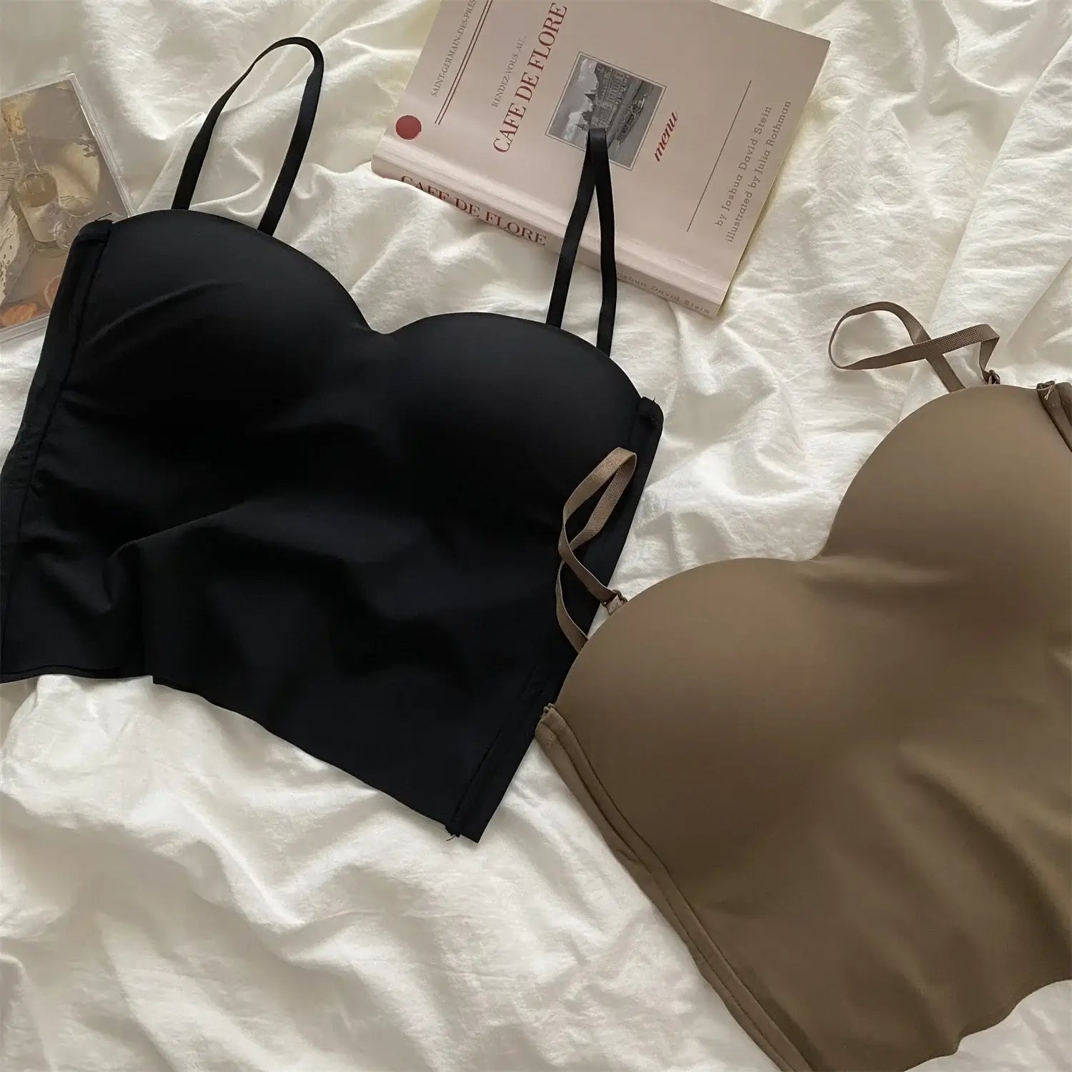 LUXEHAEVEN U-Back Seamless Gym Top