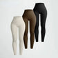 LUXEHAEVEN Seamless Knit Yoga Leggings