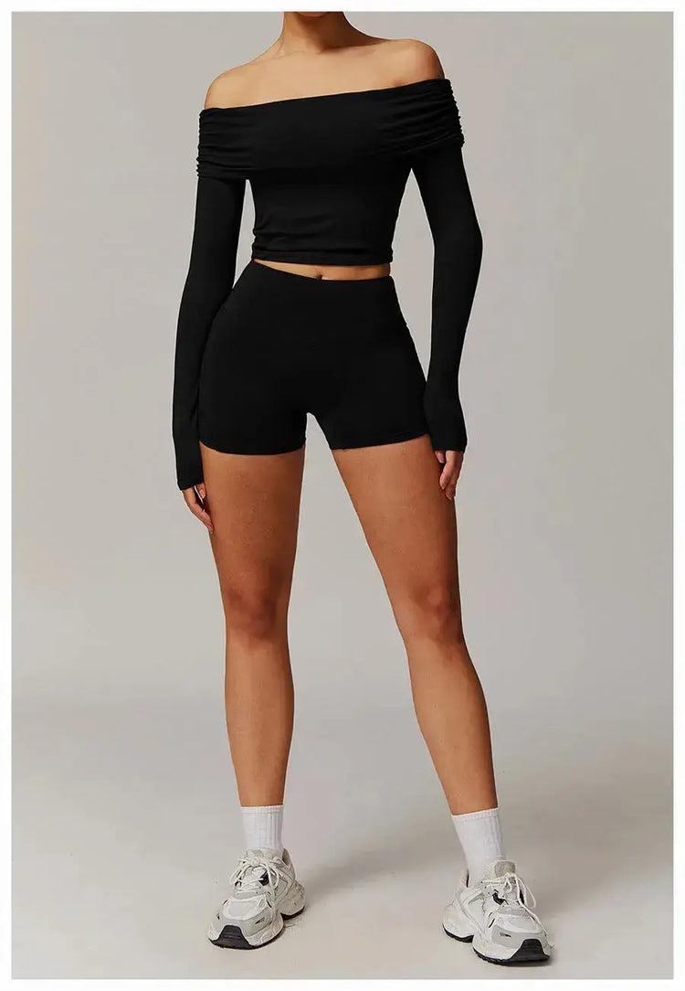 LUXEHAEVEN Yoga Set - 2 Piece Women Fitness Outfits