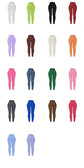 LUXEHAEVEN Seamless Knit Yoga Leggings