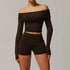 LUXEHAEVEN Yoga Set - 2 Piece Women Fitness Outfits