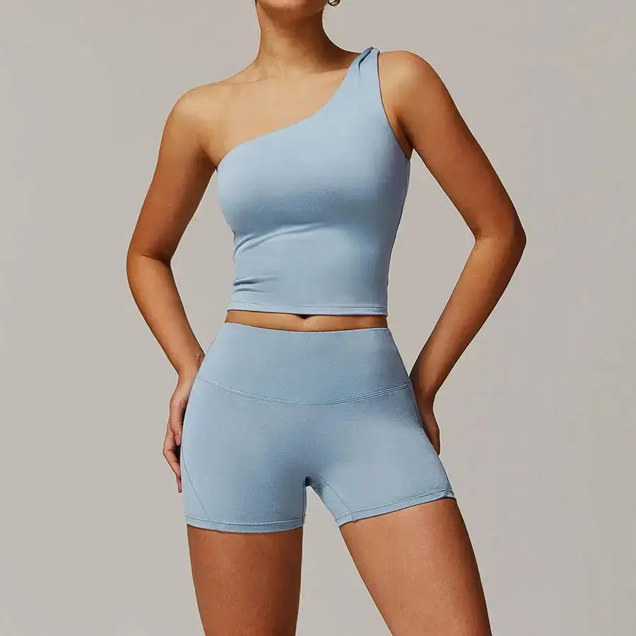 LUXEHAEVEN Yoga Set - 2 Piece Women Fitness Outfits