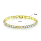 LUXEHAEVEN Stackable Gold Bracelets Bangles for Women Girls 14K Gold Plated