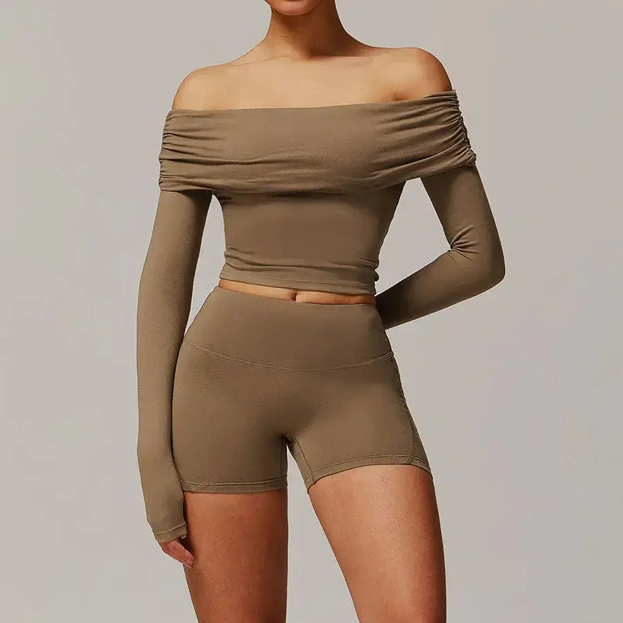 LUXEHAEVEN Yoga Set - 2 Piece Women Fitness Outfits