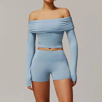 LUXEHAEVEN Yoga Set - 2 Piece Women Fitness Outfits