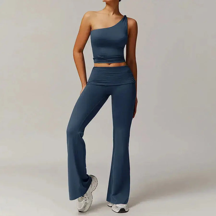 LUXEHAEVEN Yoga Set - 2 Piece Women Fitness Outfits