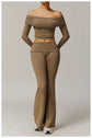 LUXEHAEVEN Yoga Set - 2 Piece Women Fitness Outfits