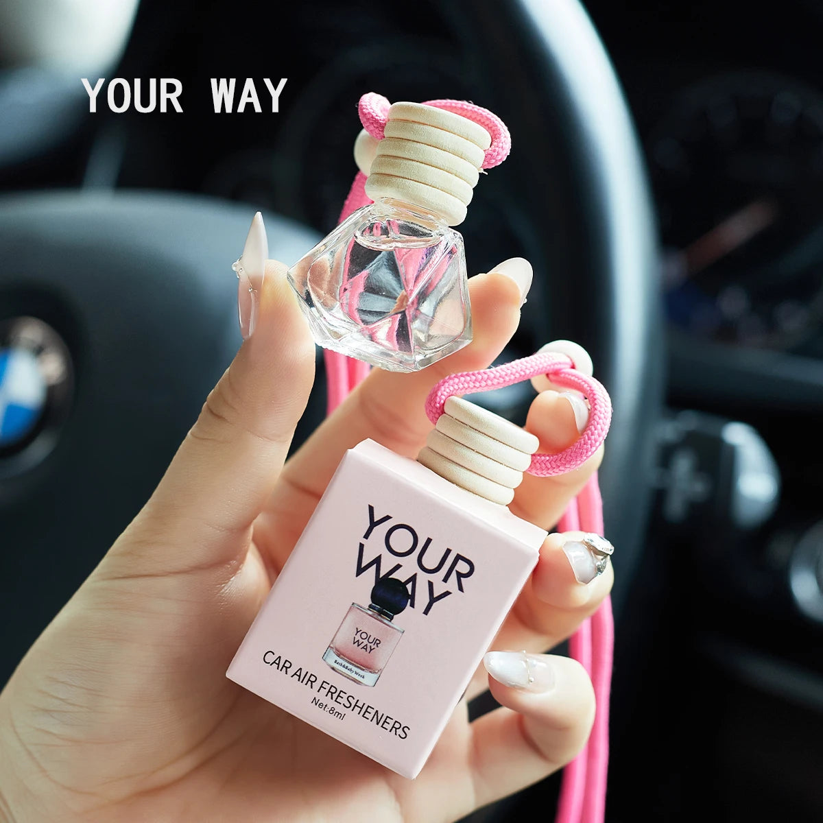Car perfume, a fragrance used for car interior accessories, a long-term car air freshener, keep fresh and clean scents.