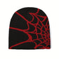 LUXEHAEVEN Spider Web Pattern Knit Hat | Unisex