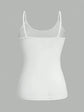LUXEHAEVEN Solid Strap Camisole Set