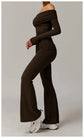LUXEHAEVEN Yoga Set - 2 Piece Women Fitness Outfits