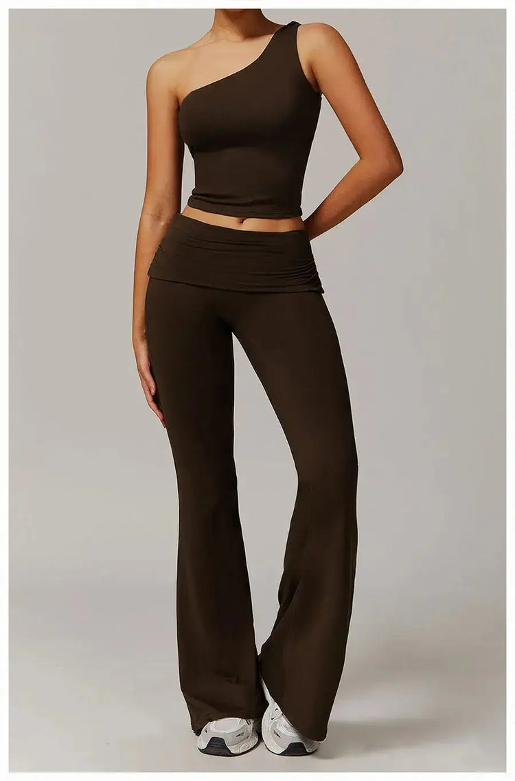 LUXEHAEVEN Yoga Set - 2 Piece Women Fitness Outfits