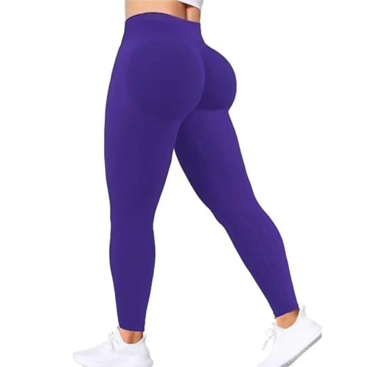 LUXEHAEVEN Seamless High Waist Yoga Pants