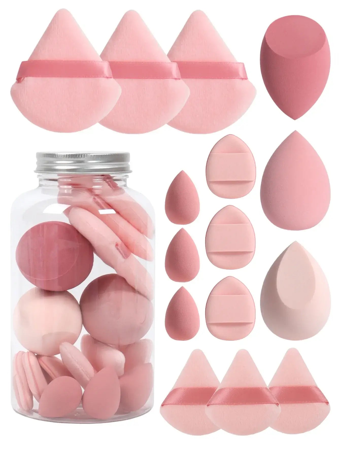 LUXEHAEVEN Makeup powder puff sets