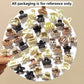 LUXEHAEVEN Beige Small Clips Set