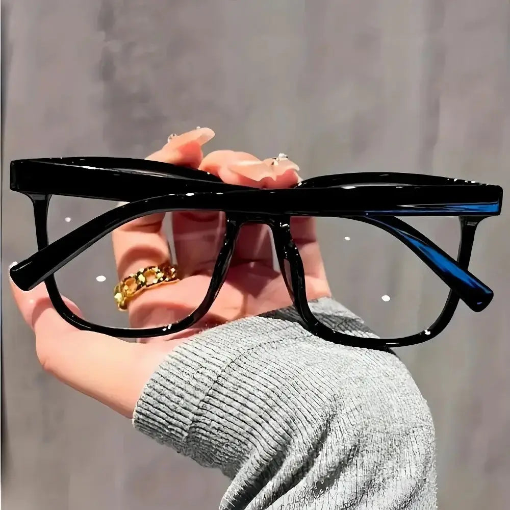 LUXEHAEVEN Square Frame Glasses Set