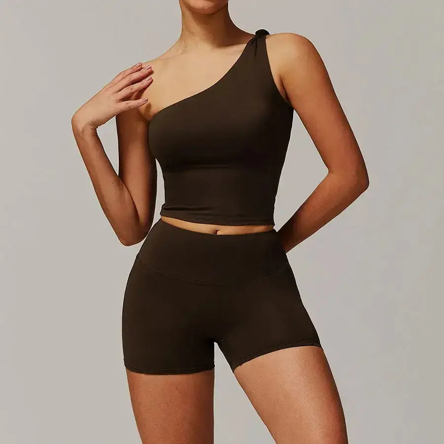 LUXEHAEVEN Yoga Set - 2 Piece Women Fitness Outfits