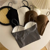 LUXEHAEVEN U-Back Seamless Gym Top