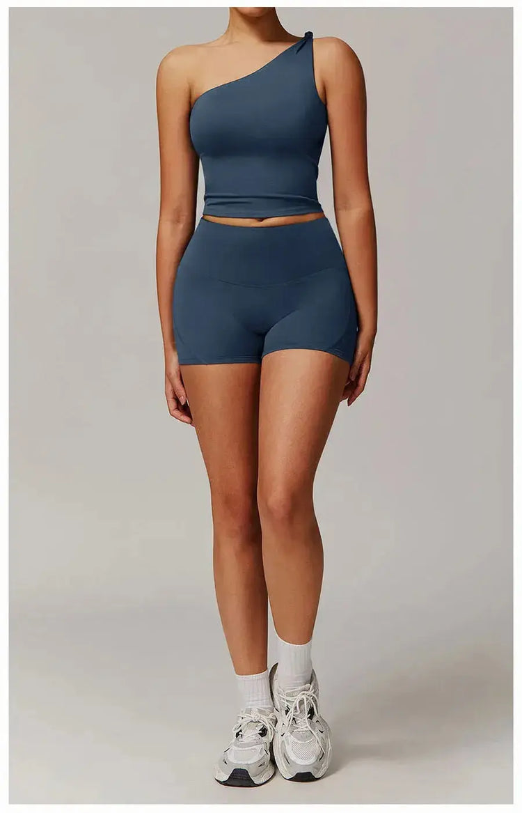 LUXEHAEVEN Yoga Set - 2 Piece Women Fitness Outfits