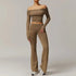 LUXEHAEVEN Yoga Set - 2 Piece Women Fitness Outfits