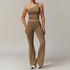 LUXEHAEVEN Yoga Set - 2 Piece Women Fitness Outfits