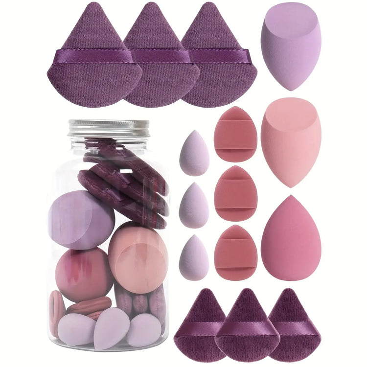 LUXEHAEVEN Makeup powder puff sets