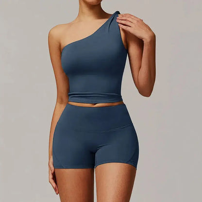 LUXEHAEVEN Yoga Set - 2 Piece Women Fitness Outfits
