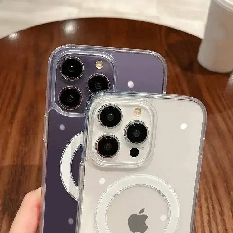 LUXEHAEVEN Wireless Charge Case For iPhone 11 12 13 14 15 16 17 Air Pro Max Plus