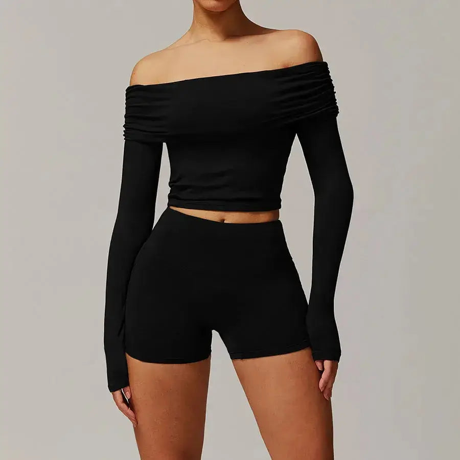 LUXEHAEVEN Yoga Set - 2 Piece Women Fitness Outfits