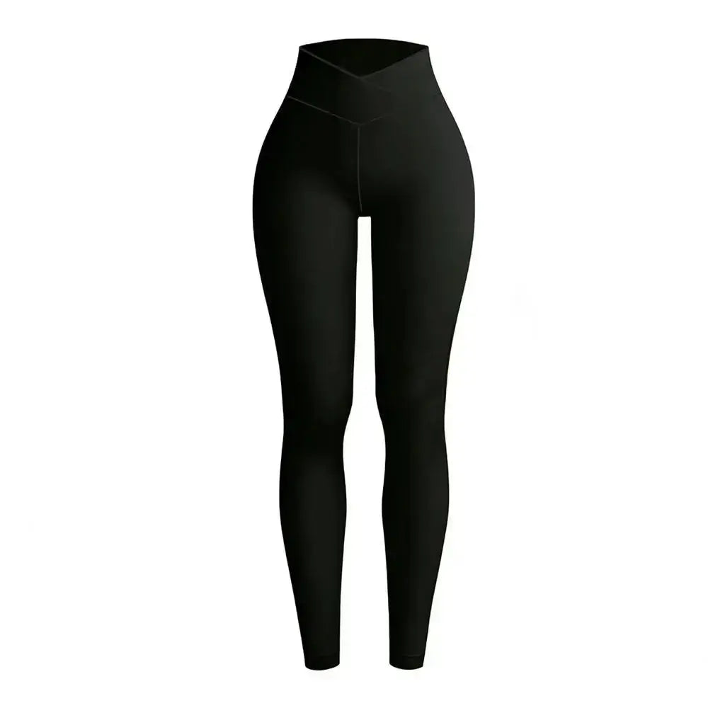 LUXEHAEVEN V-Waist Yoga Pants - High Rise & Slim Fit