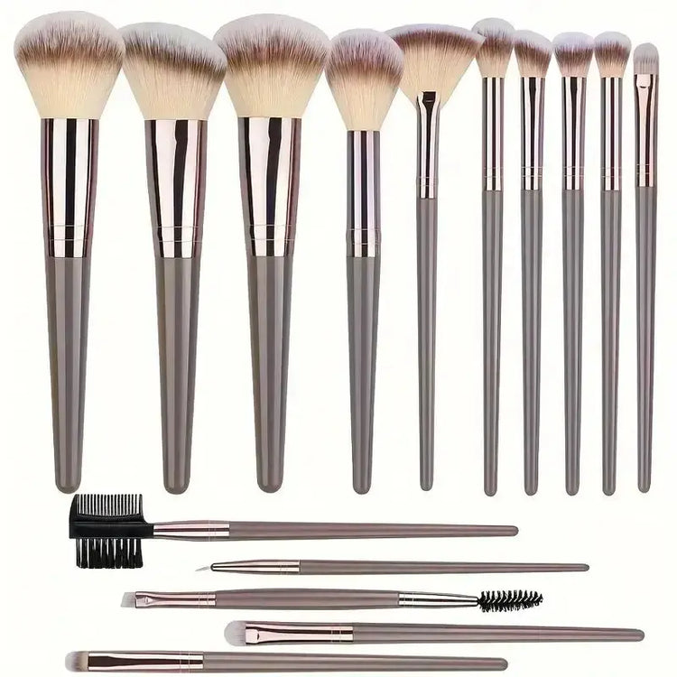 LUXEHAEVEN Fluffy Beauty Brush Kit