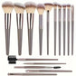 LUXEHAEVEN Fluffy Beauty Brush Kit