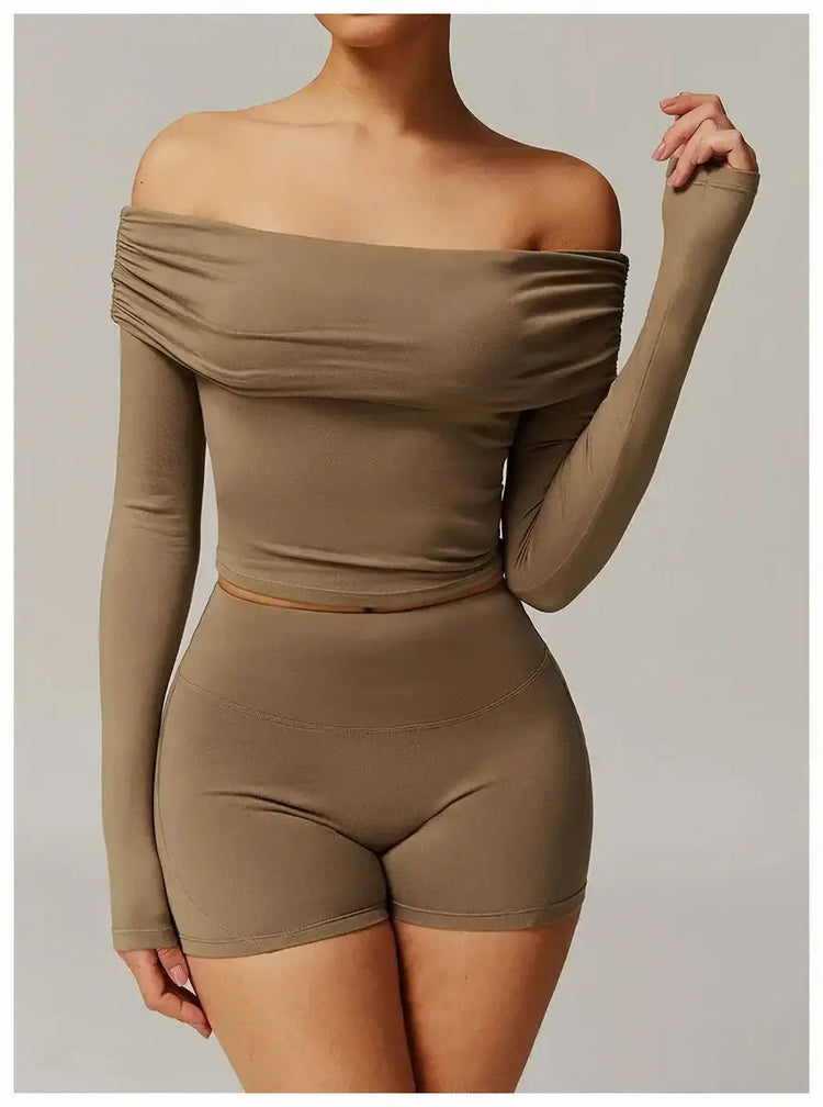 LUXEHAEVEN Yoga Set - 2 Piece Women Fitness Outfits