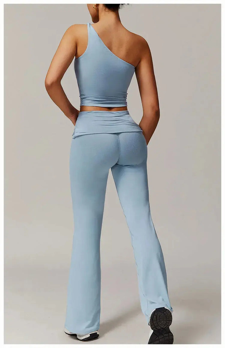 LUXEHAEVEN Yoga Set - 2 Piece Women Fitness Outfits
