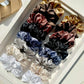 LUXEHAEVEN 16 Piece Satin Headband Set