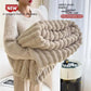 LUXEHAEVEN Soft Wind Bubble Velvet Blanket Warm Solid Rabbit Fur Blankets Double-sided Thickening Cover Throw Warm Fur Blanket LuxeHaeven
