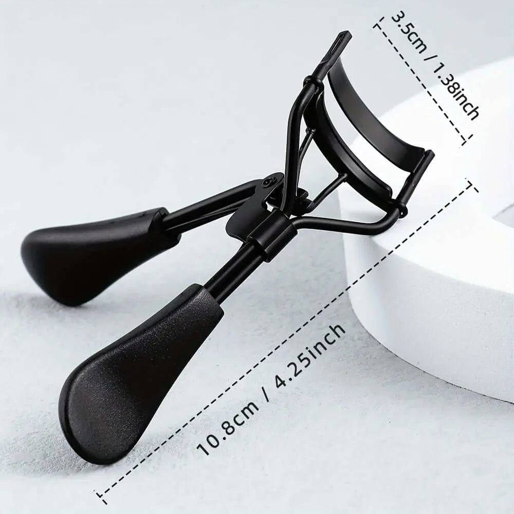 LUXEHAEVEN Eyelash Curler & 15 Pads - Perfect Curling Tool