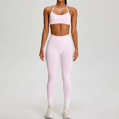 LUXEHAEVEN Fitness Set Nude-Feel Yoga Wear Womens LuxeHaeven