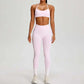 LUXEHAEVEN Fitness Set Nude-Feel Yoga Wear Womens LuxeHaeven