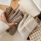 LUXEHAEVEN: 5-Pack Thick Winter Mid-Calf Socks