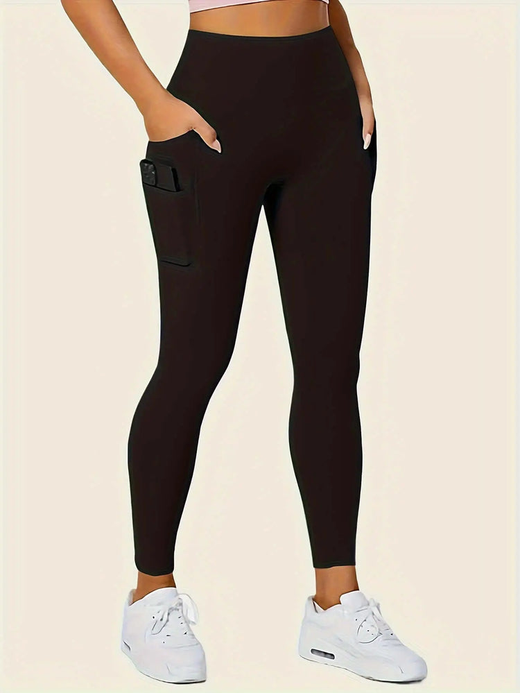 LUXEHAEVEN Slim-Fit High-Waisted Leggings - All Seasons