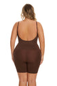 LUXEHAEVEN Simple Waist Fitted Belly Contracting And Hip Lifting Exposed Back Beauty Back Boxer Jumpsuit LuxeHaeven