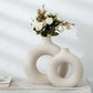 LUXEHAEVEN Biscuit Vase Frosted Particle Flower Arranging Device LuxeHaeven